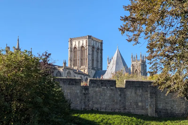 York Minster seen from the city walls